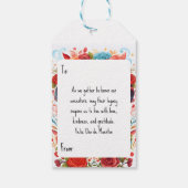 🌹 Flor y Calavera: Tribut an Dia de Muertos 🌹 Geschenkanhänger (Rückseite)