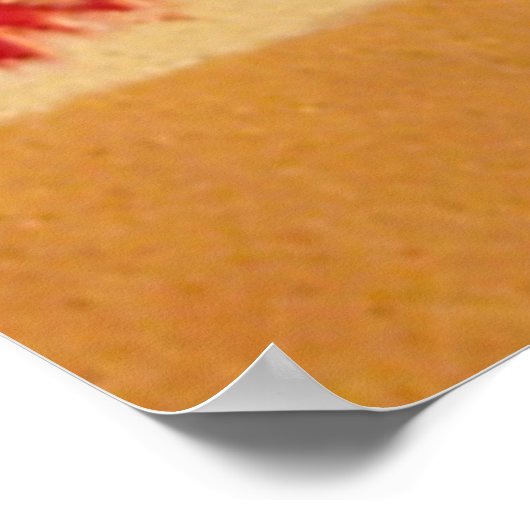 Flora 06" poster (Ecke)