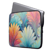 Flora 1 Blumenpastete Laptop-Case Laptopschutzhülle (Vorderseite Links)