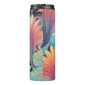 Flora 1 Flora Pastell Thermal Tumbler Thermosbecher (Rückseite)