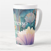 Flora 2 Flora Pastell Latte Tasse (Rechte Ecke)