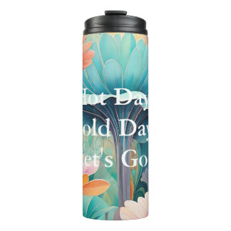 Flora 2 Floral Pastell Thermal Tumbler Thermosbecher