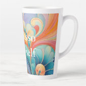 Flora 3 Flora Pastell Latte Tasse (Rechts)