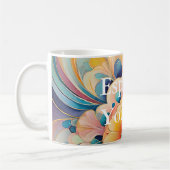 Flora 3 Pastell-Tasse Kaffeetasse (Links)