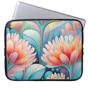 Flora 4 Blumenpastete Laptop-Case Laptopschutzhülle