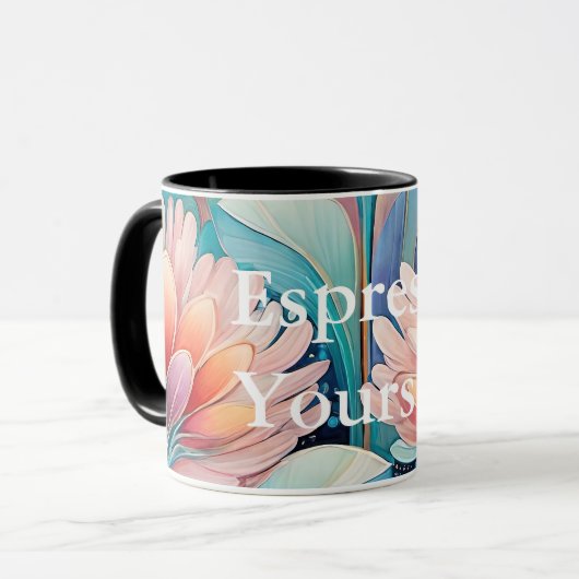 Flora 4 Flora Pastell Combo Tasse (Vorderseite Links)
