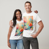 Flora 5 Floral Pastete T-Shirt (Unisex)
