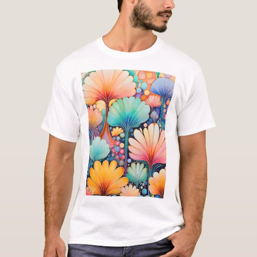 Flora 6 Pastagerichte T-Shirt (Vorderseite)