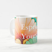 Flora 6 Pastell-Tasse Kaffeetasse (Vorderseite Links)
