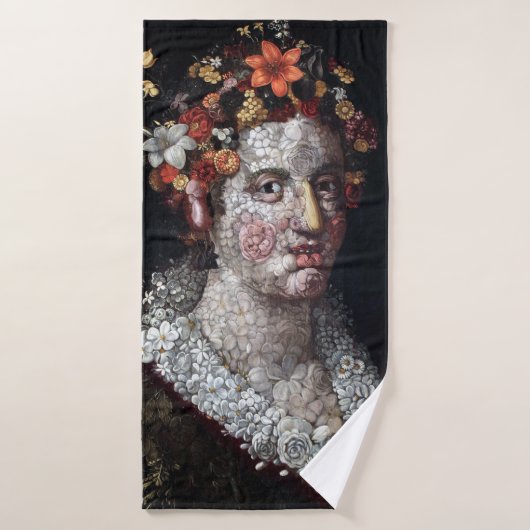 Flora, Arcimboldo Badehandtuch (Badehandtuch)