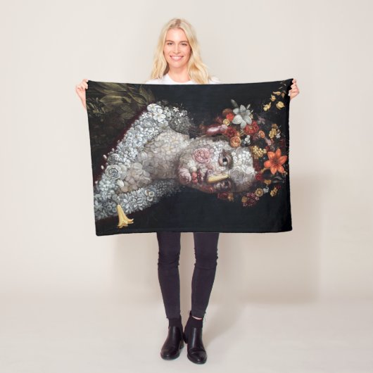 Flora, Arcimboldo Fleecedecke (Beispiel)