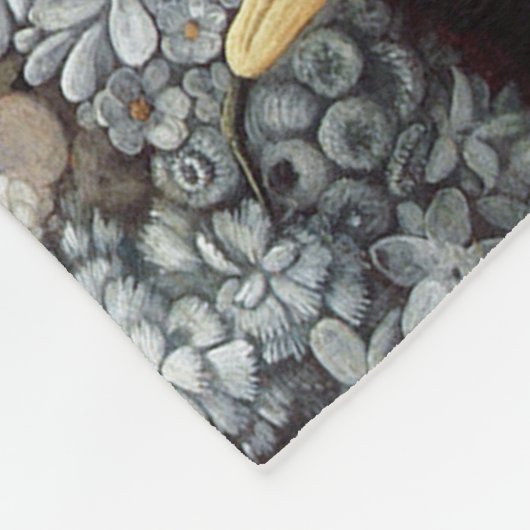 Flora, Arcimboldo Fleecedecke (Ecke)
