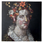 Flora, Arcimboldo Fliese (Vorderseite)