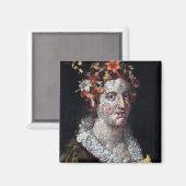 Flora, Arcimboldo Magnet (Vorderseite/Rückseite)