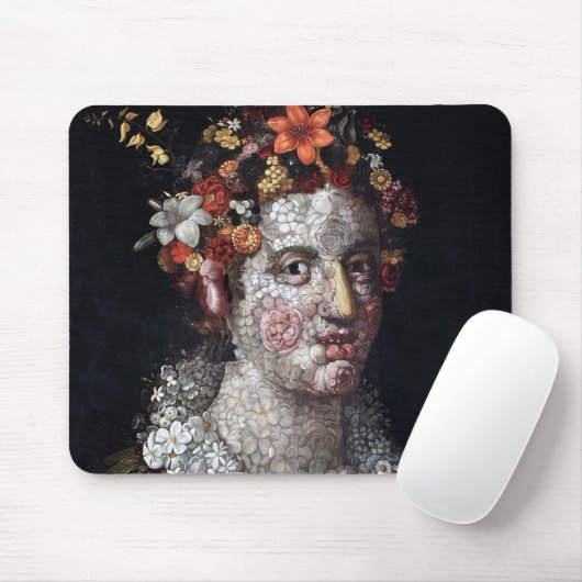 Flora, Arcimboldo Mousepad (Mit Mouse)