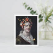 Flora, Arcimboldo Postkarte (Stehend Vorderseite)