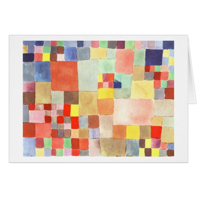 Flora auf Sand durch Paul Klee (Vorderseite (Horizontal))