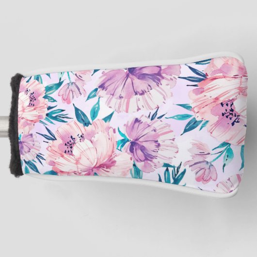 Flora-Blossom Golf Headcover (Vorderseite)