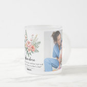 Flora Blume Muttertag Granma Gift Combo Mattglastasse (VorderseiteRechts)