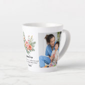 Flora Blume Muttertag Granma Gift Combo Milchtasse (Rechte Ecke)