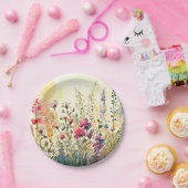 Flora/Blume Pappteller (Party)