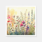 Flora/Blume Serviette (Vorderseite)