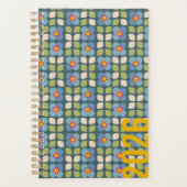 FLORA BLUSH - Botanical Pattern Planner Planer (Vorderseite)