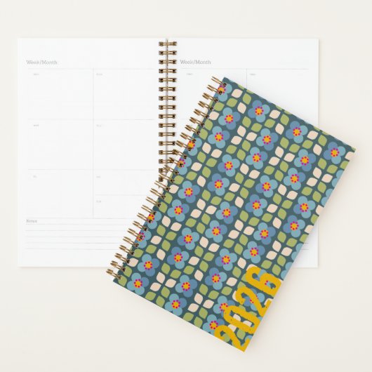 FLORA BLUSH - Botanical Pattern Planner Planer (Anzeige)