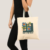 FLORA BLUSH - Moderne Tote Bag Tragetasche (Vorderseite (Produkt))