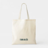 FLORA BLUSH - Moderne Tote Bag Tragetasche (Rückseite)