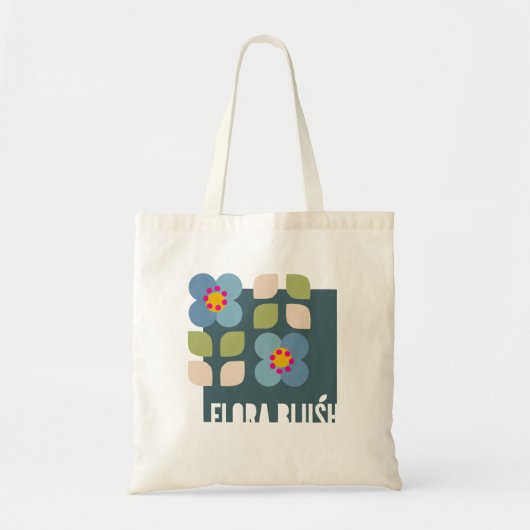 FLORA BLUSH - Moderne Tote Bag Tragetasche (Vorne)