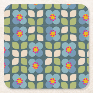 FLORA BLUSH - Moderner Untersetzer für Blumenpapie
