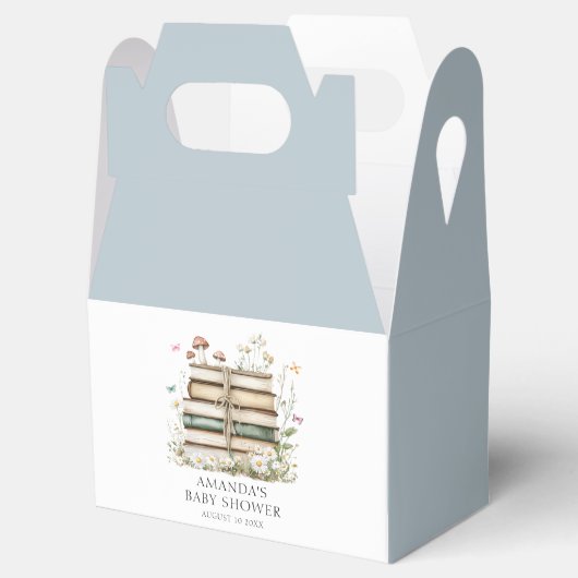 Flora-Blütendusche Gefälligkeitsbox Geschenkschachtel (Geöffnet)