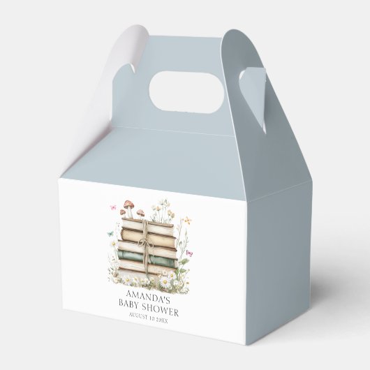 Flora-Blütendusche Gefälligkeitsbox Geschenkschachtel (Vorderseite)