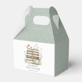 Flora-Blütendusche Gefälligkeitsbox Geschenkschachtel (Rückseite)