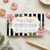 Flora-Blütendusche-Windeln-Raffle-Ticket