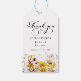 Flora botanischer Garten Gefallen Tag Geschenkanhänger