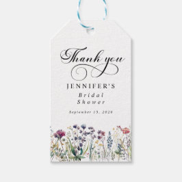 Flora botanischer Garten Gefallen Tag Geschenkanhänger