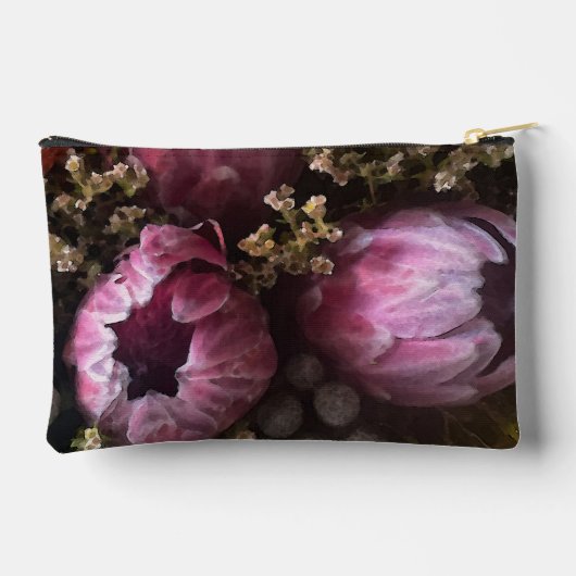 Flora-Bouquet-Beutel Zubehörtasche (Rückseite)