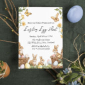 Flora Bunnies und Eier Ostereierjagd Einladung