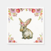 Flora Bunny Serviette (Vorderseite)