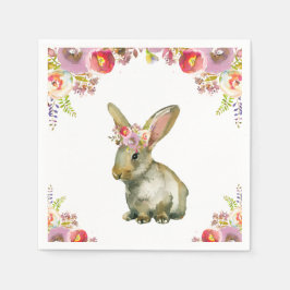 Flora Bunny Serviette