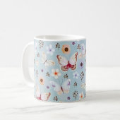 Flora-Butterfly-Weide Kaffeetasse (Vorderseite Links)