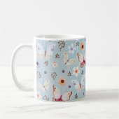 Flora-Butterfly-Weide Kaffeetasse (Links)