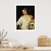 Flora, by Titian Poster (Küche)