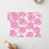 Flora Custom Stationery Mitteilungskarte (Vorderseite/Rückseite Beispiel)