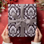 Flora-Damaske-Gleitschirm Nahtlose Blume Muster Geschenkpapier