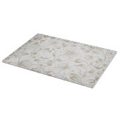 Flora Decorative Glasschneide 15" x 11" Schneidebrett (Ecke)