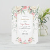 Flora-Einladung Einladung (Stehend Vorderseite)