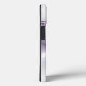 Flora Elegante Modernes Abstraktes Violett Fraktal Case-Mate iPhone Hülle (Rückseite / Rechts)